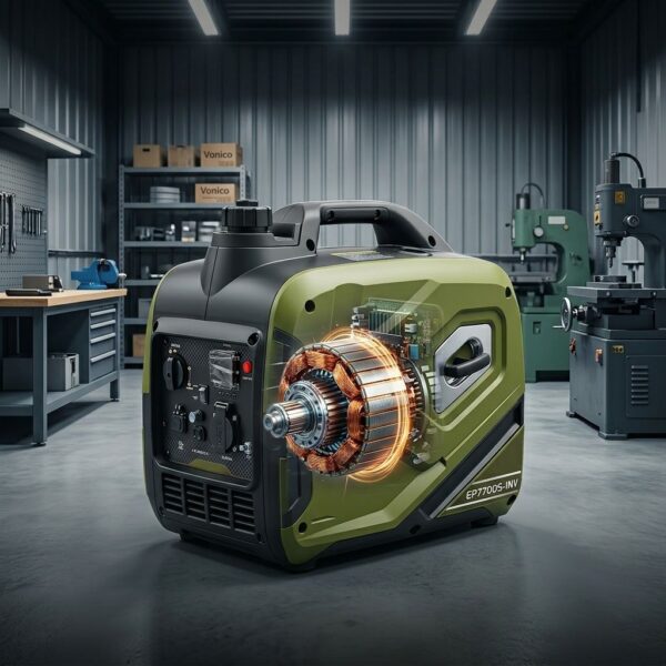 موتور برق4کیلووات سایلنت برند یورو پاور مدلEP7700S-INV